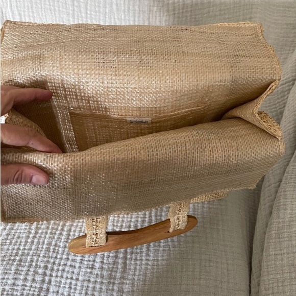 Vintage Handmade Natural Fiber Purse From Philippines T6 - Picture 3 of 4